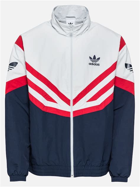 adidas rot weiß blau jacke|Herrenjacken .